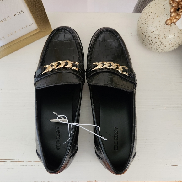 NWT Women's Loafers Slip Ons Chunky Platform Sole Loafers Women's Shoes Size 8 - Picture 4 of 5